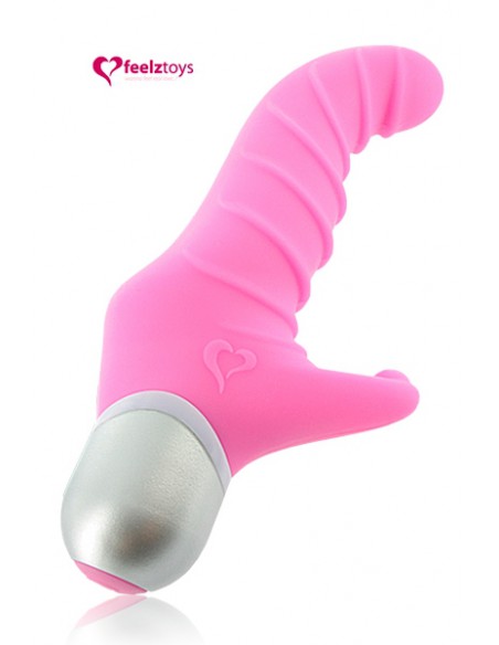 Vibromasseur spécial point G et clitoris Fonzie rose