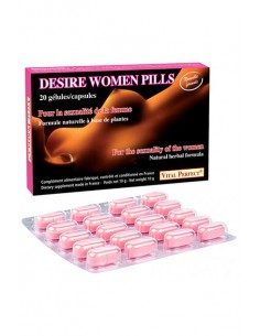 Aphrodisiaque féminin Desire Women Pills 20 gélules