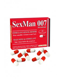 10 Gélules aphrodisiaques SexMan 007