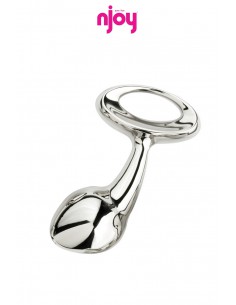 Plug anal acier chirurgical Njoy en version medium