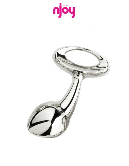 Plug anal acier chirurgical Njoy en version medium