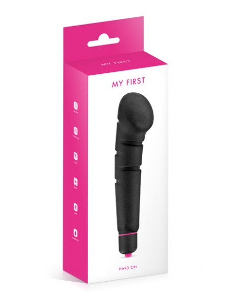 Boite du Vibromasseur silicone Hard On My First